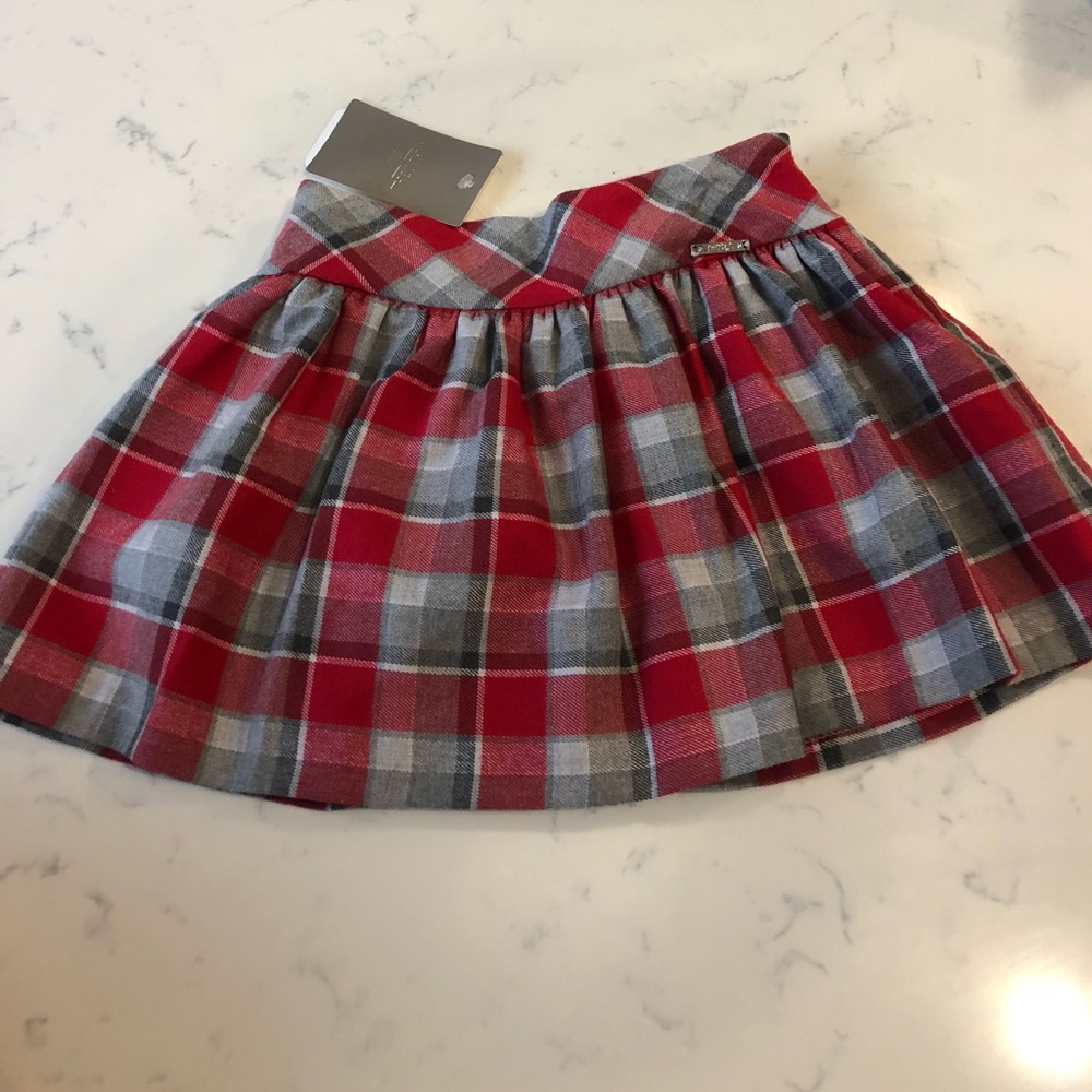 NWT Mayoral Plaid Skirt